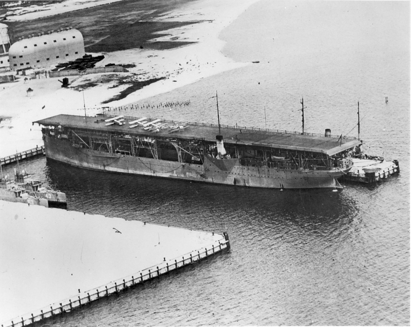 Illustration for article titled USS Langley neé Jupiter: America’s First Carrier